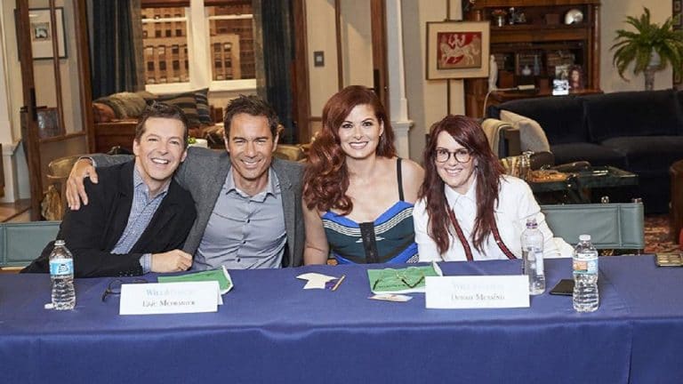 Sean Hayes, Debra Messing, Eric McCormack and Megan Mullally in Will & Grace