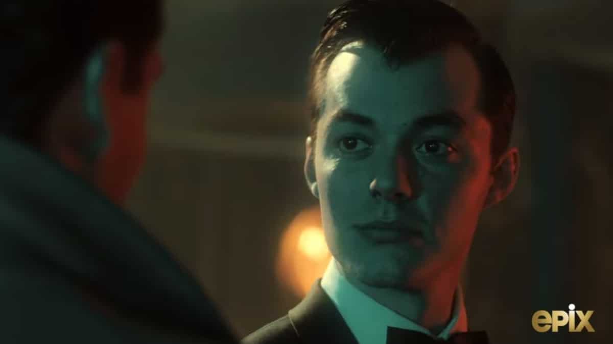 Pennyworth doesn't realize how meaningful his meeting with Thomas Wayne wil be. Pic credit: EPIX