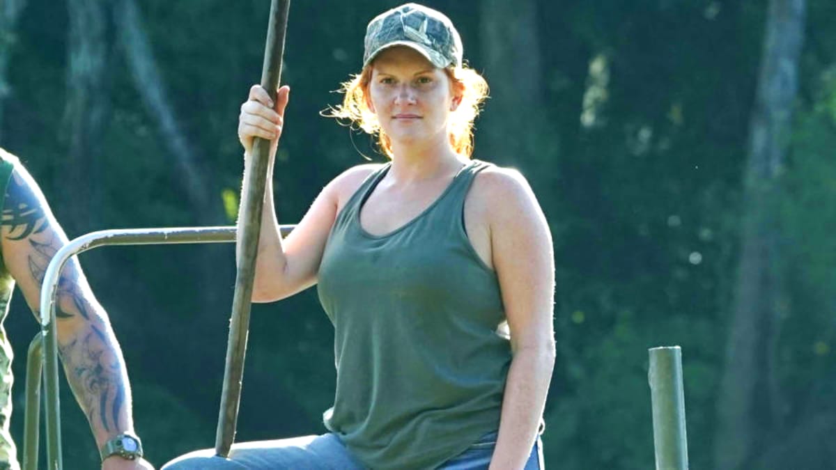 Ashley Jones is a sidewinder the Swamp People cast has needed for a while. Pic credit: History