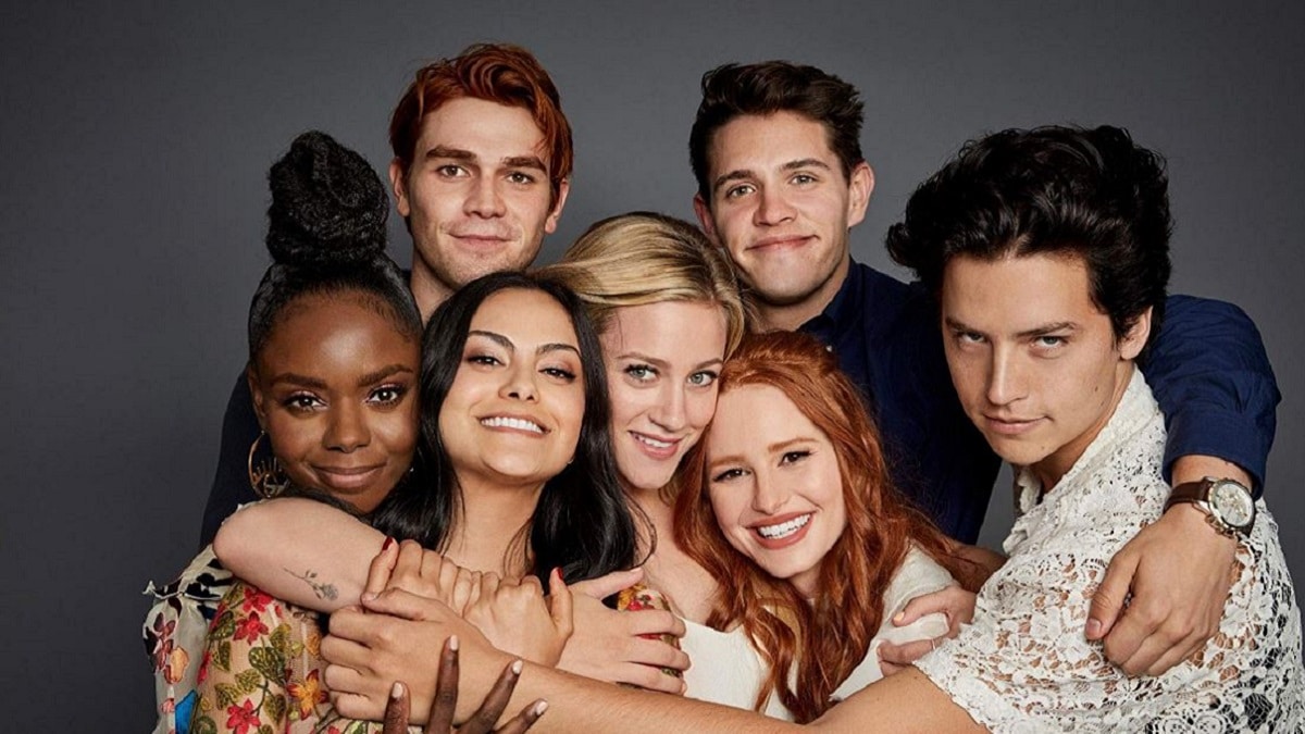 Archie Andrews and the gang on Riverdale