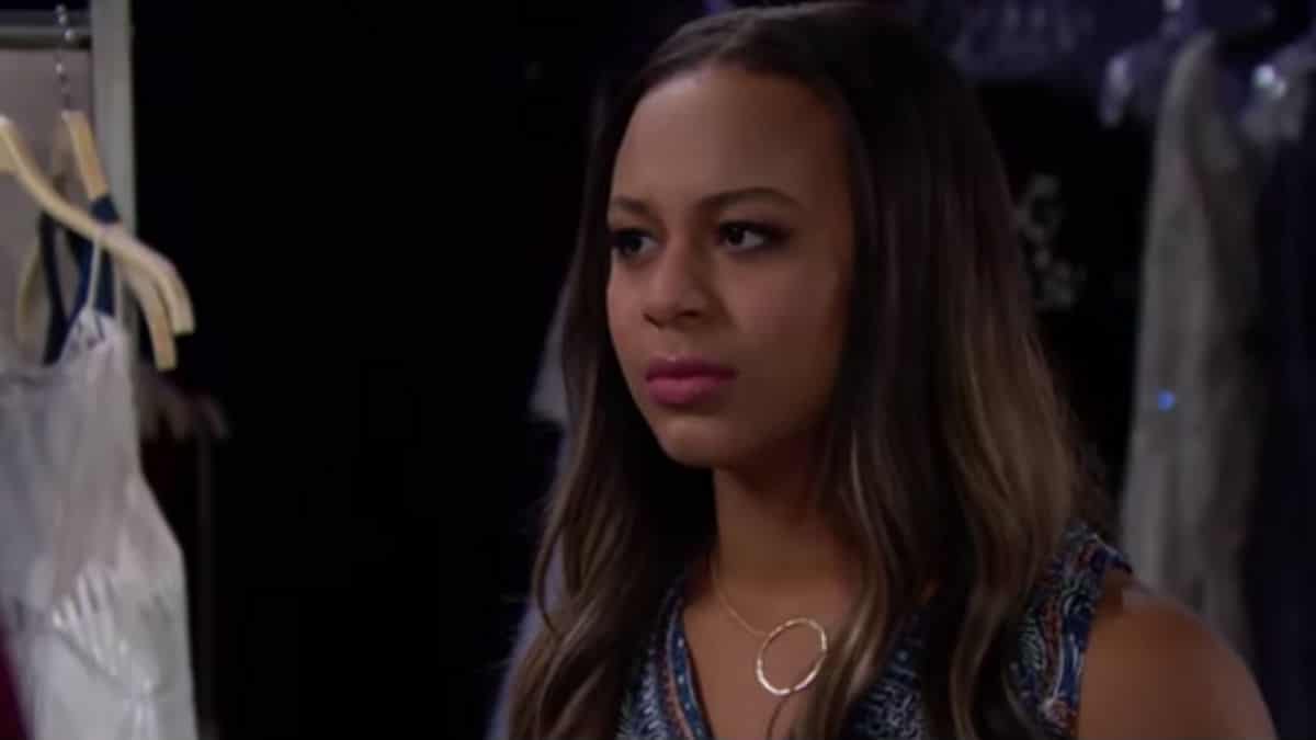 Nia Sioux as Emma on The Bold and the Beautiful.