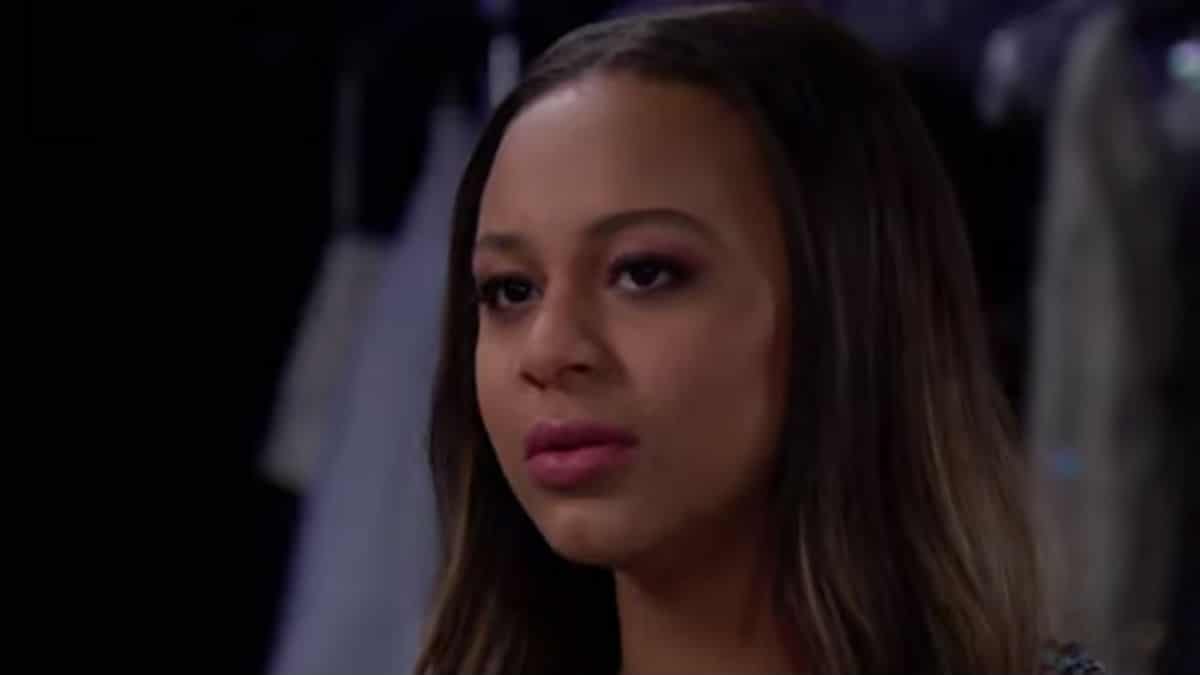 Nia Sioux on The Bold and the Beautiful as Emma.