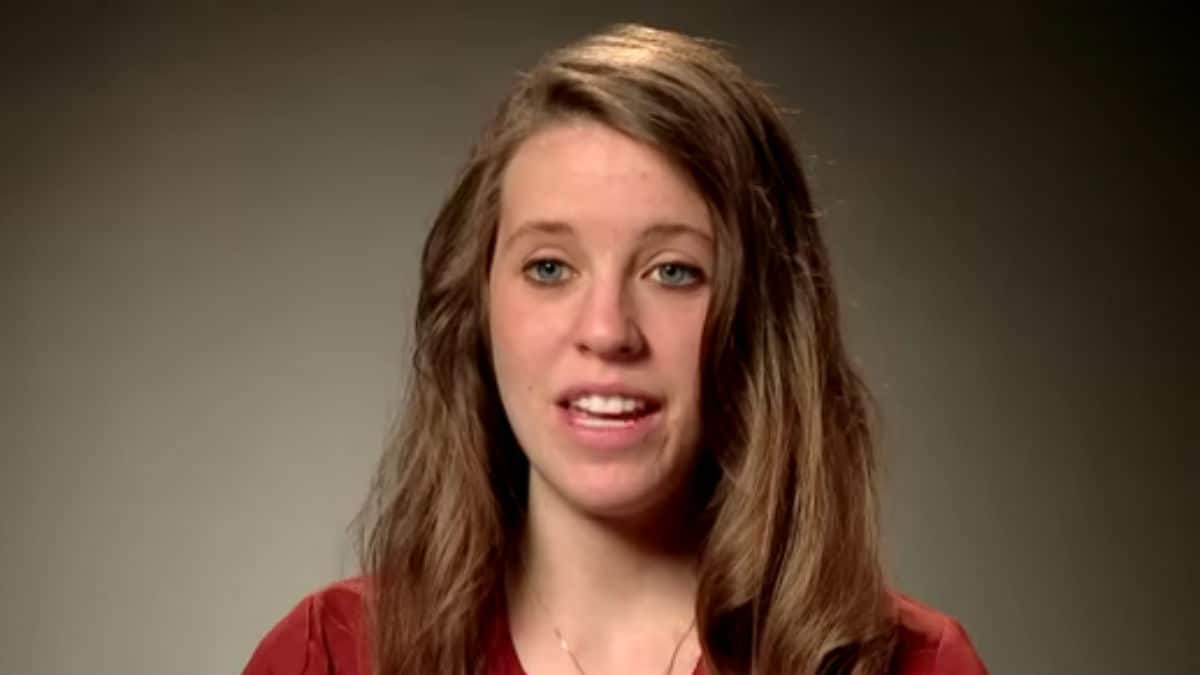 Jill Duggar during a 19 Kids and Counting confessional.