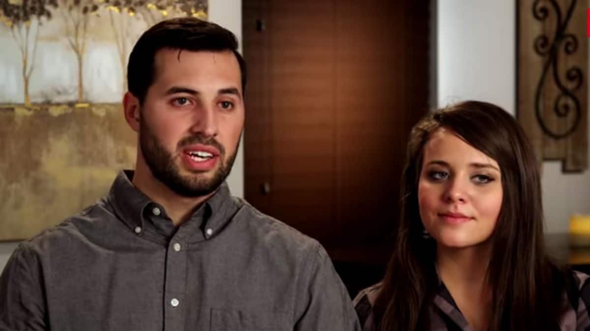 Jeremy and Jinger Vuolo during a Counting On confessional.