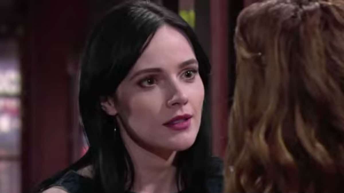 Cait Fairbanks as Tessa on The Young and the Restless.