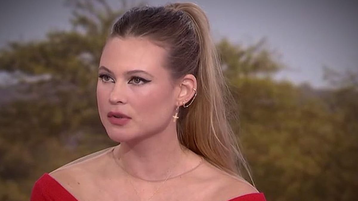 Behati is using her celebrity for good, educating fans on how to save the black rhino of her homeland Namibia. Pic credit: Today/NBC