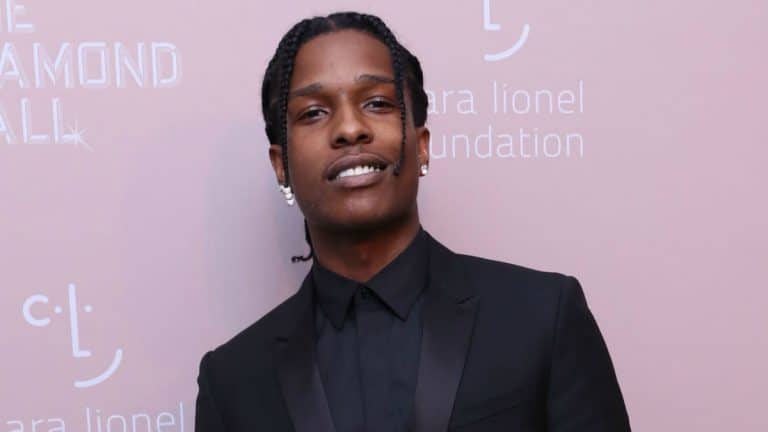 ASAP Rocky at Rihanna's 4th Annual Diamond Ball held at Cipriani Wall Street in New York City.