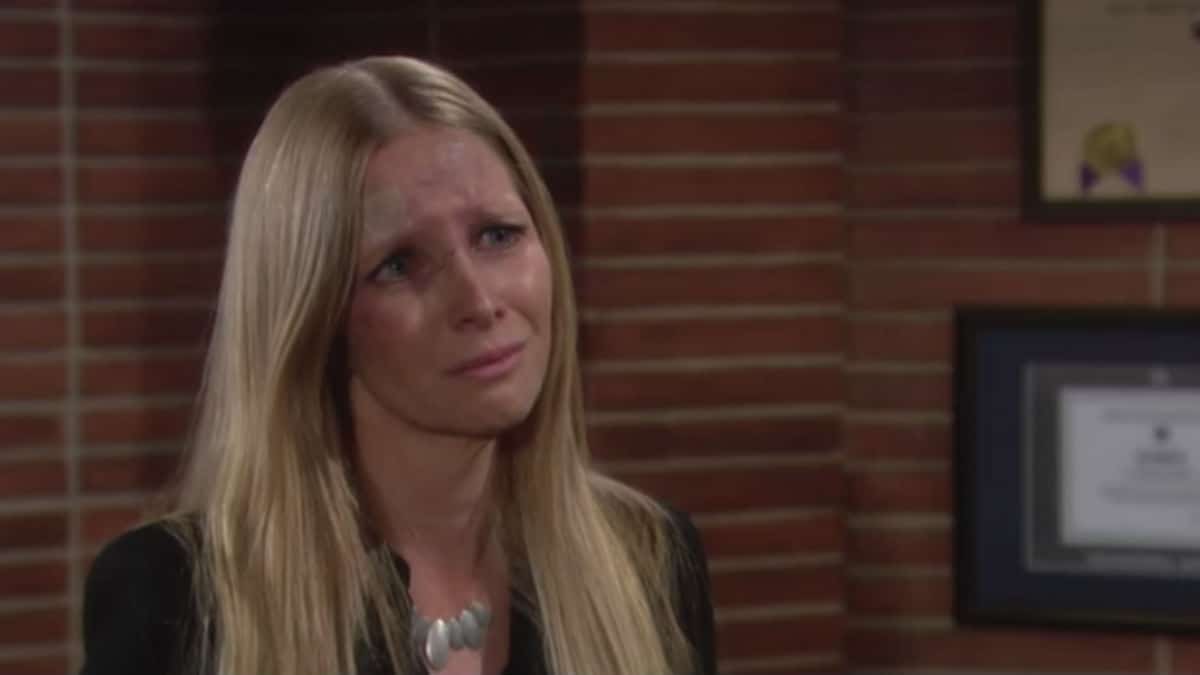 Lauralee Bell as Christine on The Young and the Restless.