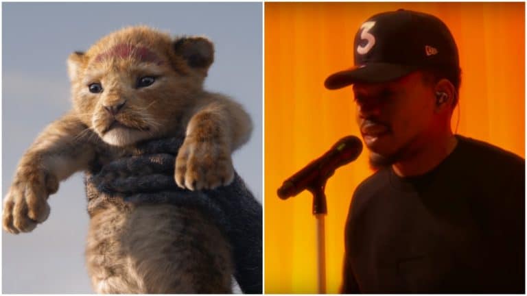 Chance the Rapper Lion King Bush Baby role