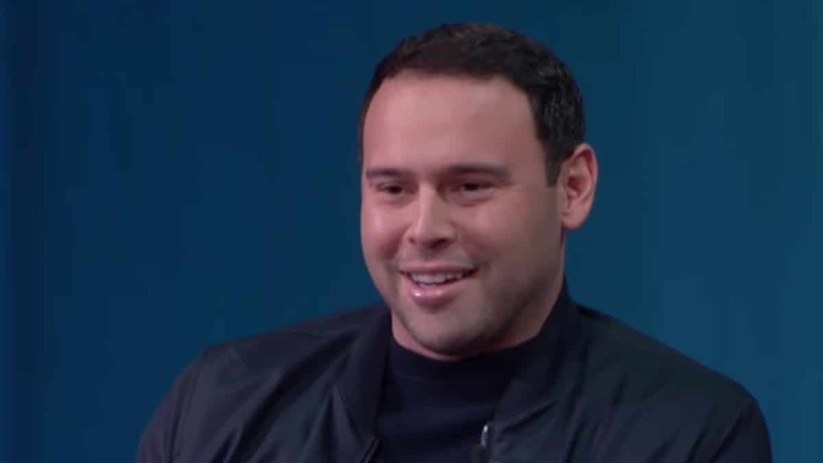 Scooter Braun during interview with Fast Company