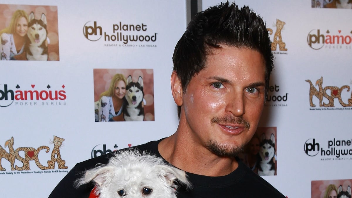 Zak Bagans at the Celebrity Poker Tournament to Benefit the Nevada SPCA at Planet Hollywood Resort and Casino.