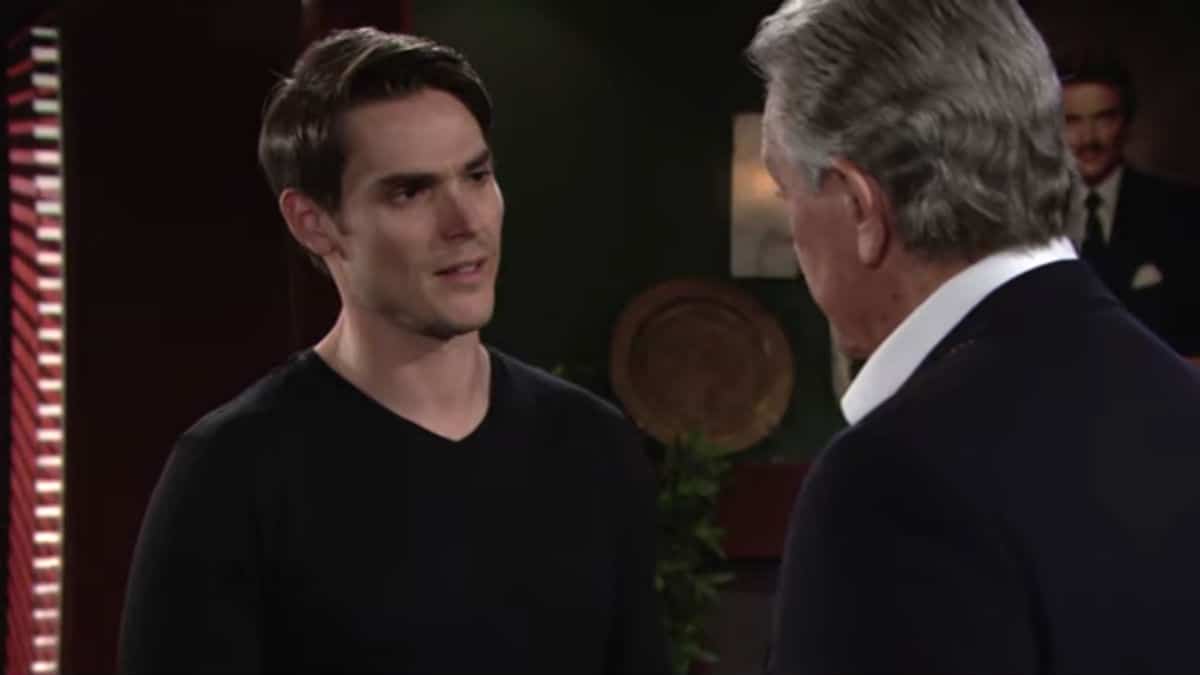 Mark Grossman as Adam Newman on The Young and the Restless.
