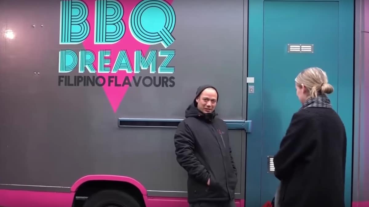 BBQ Dreamz owners Lee Johnson and his girlfriend Sinead Campbell