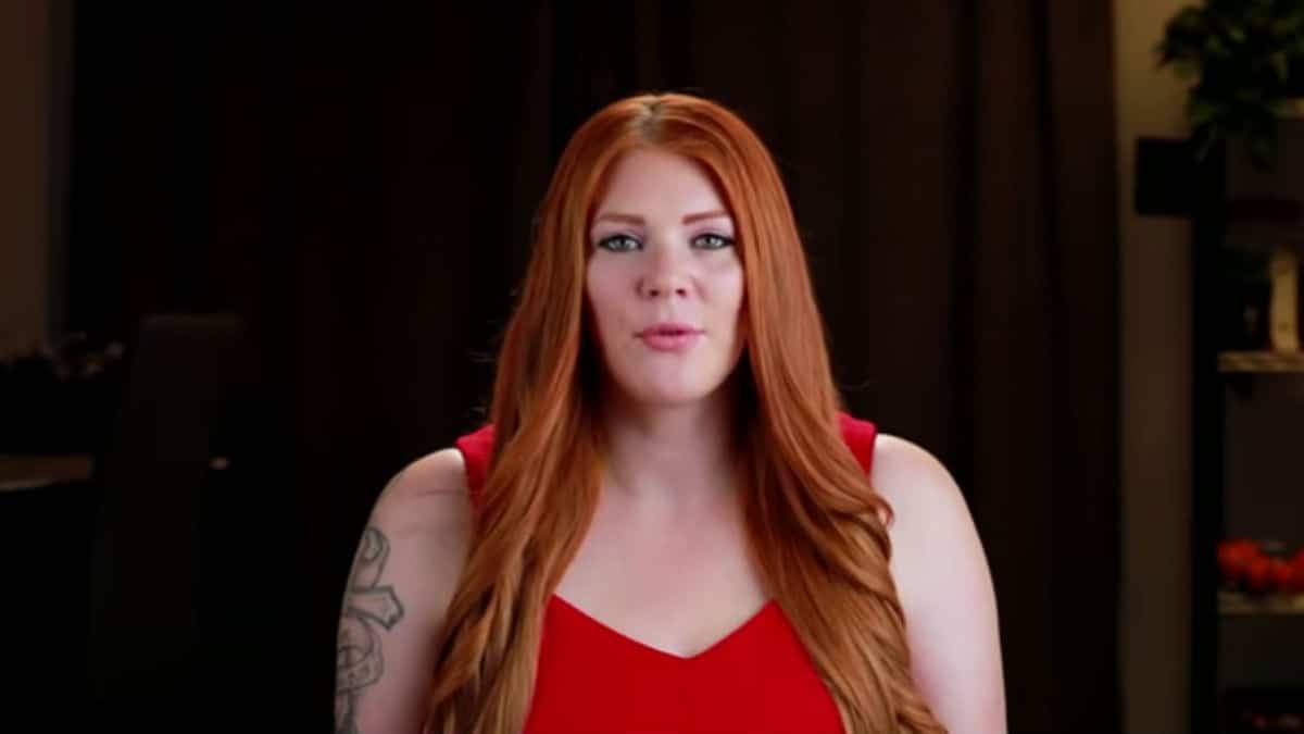 Brittany from Love After Lockup during her confessional.