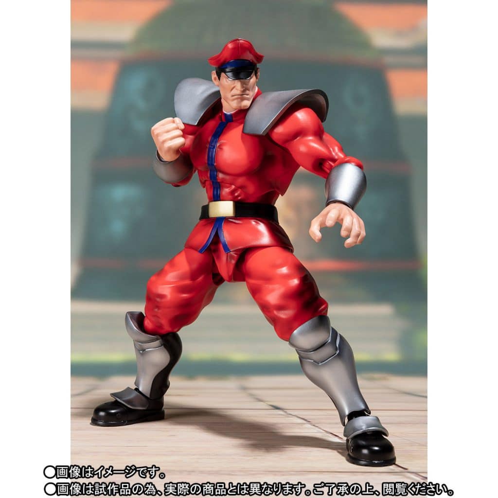 The Street Fighter V – S.H. Figuarts Classic Costume M. Bison in fighting pose