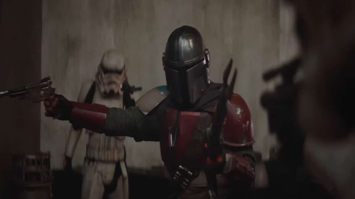 Still from The Mandalorian trailer. Pic credit: Lucasfilm.