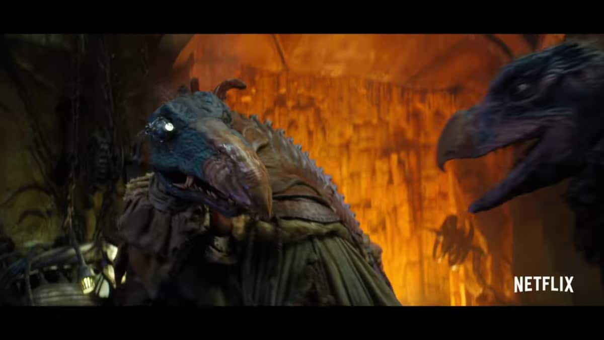 Skeksis characer from The Dark Crystal Age of Resistance