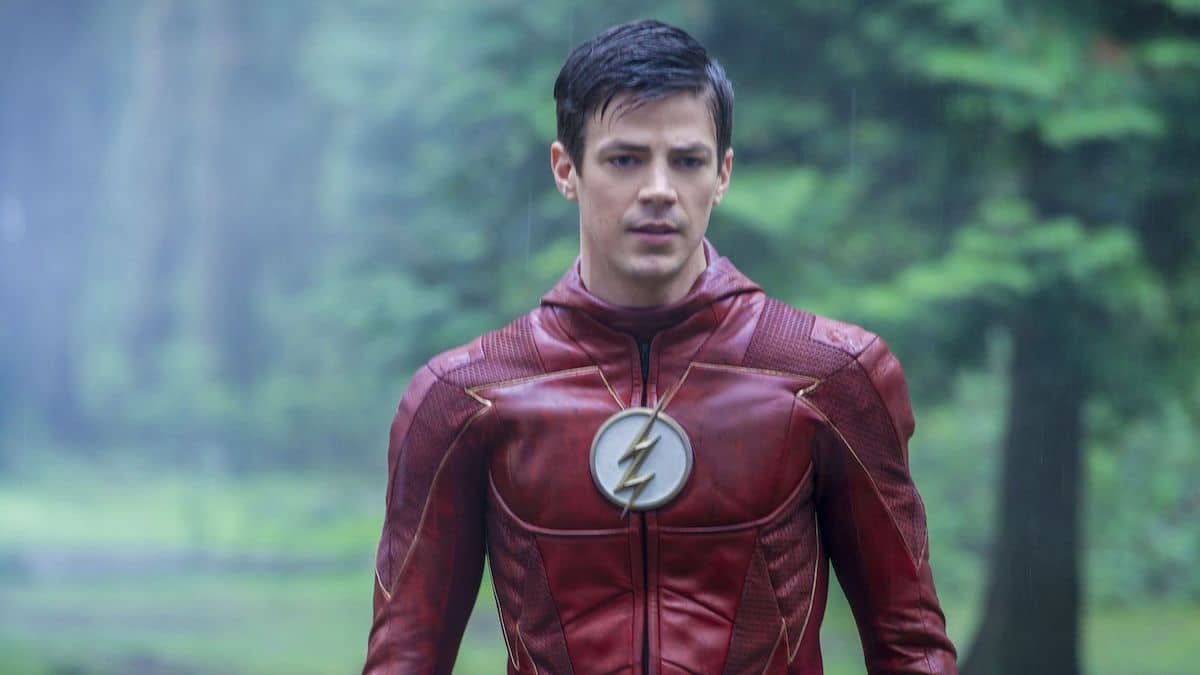 Grant Gustin as The Flash.