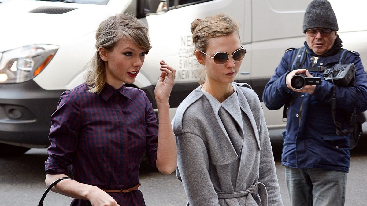 Taylor Swift with pal Karlie Kloss