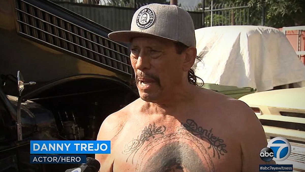 Danny Trejo interviewed by ABC7