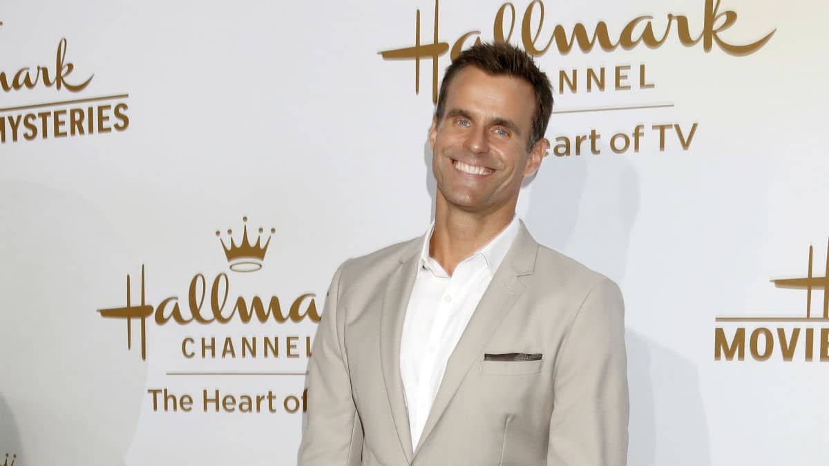 Cameron Mathison at the TCAs.