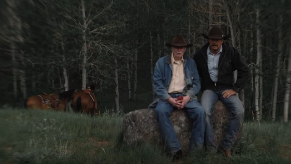 Dabney Coleman as John Dutton's father in Yellowstone Season 2