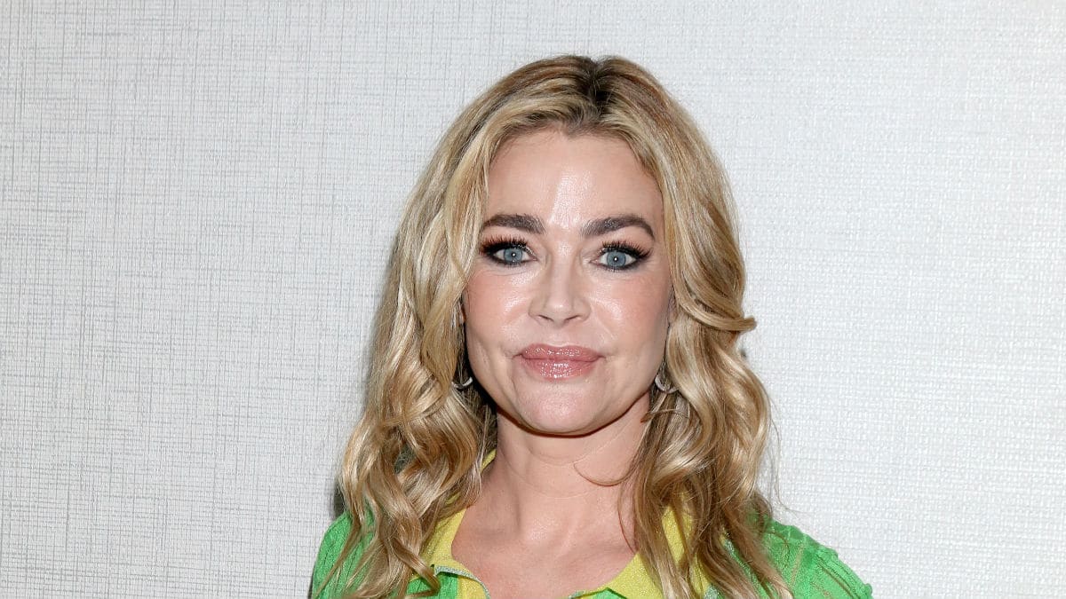 Denise Richards at a fan club event.
