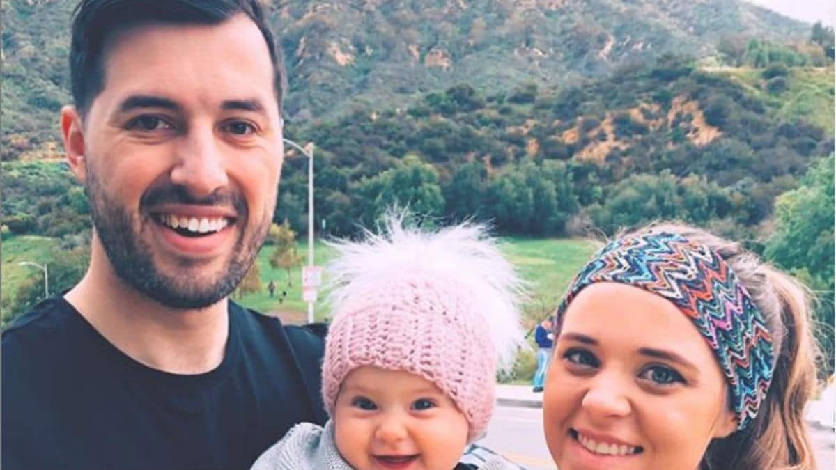 Jinger and Jeremy Vuolo with Felicity.