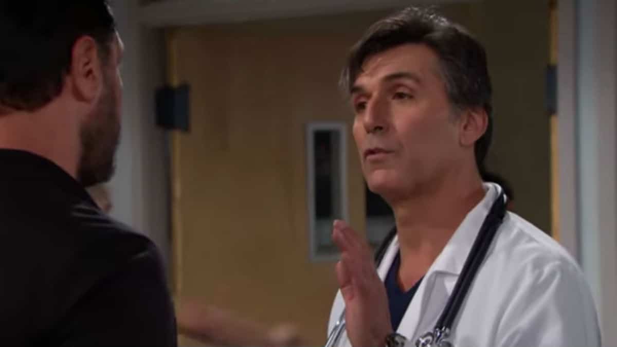 Vincent Irizarry as Dr. Armstrong on The Bold and the Beautiful.
