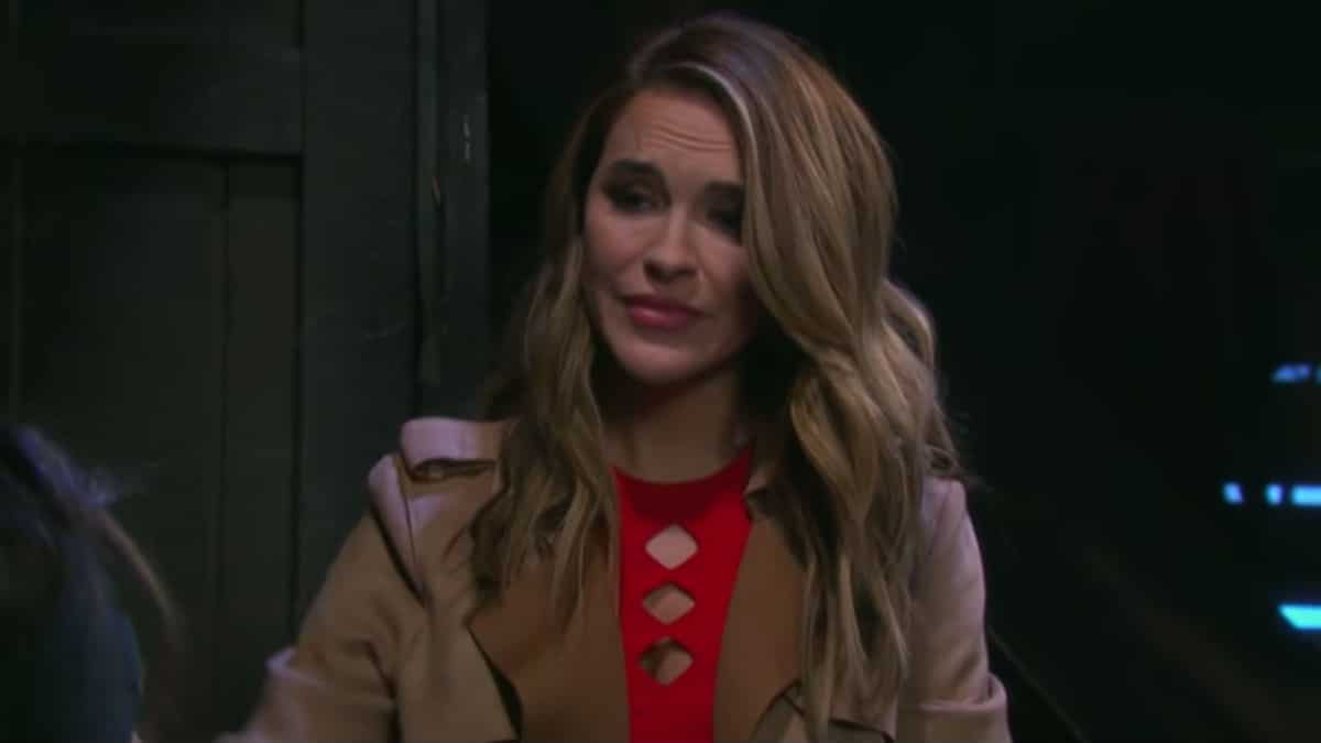 Chrishell Hartley as Jordan on Days of our Lives.
