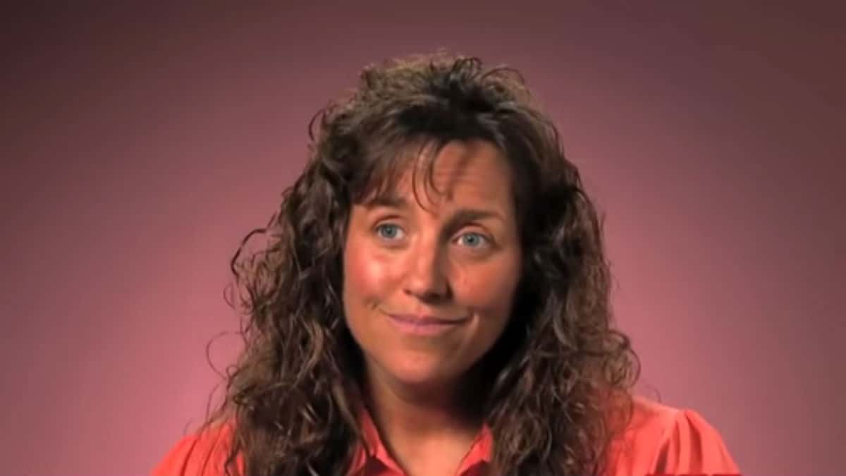 Michelle Duggar during a 19 Kids and Counting confessional.