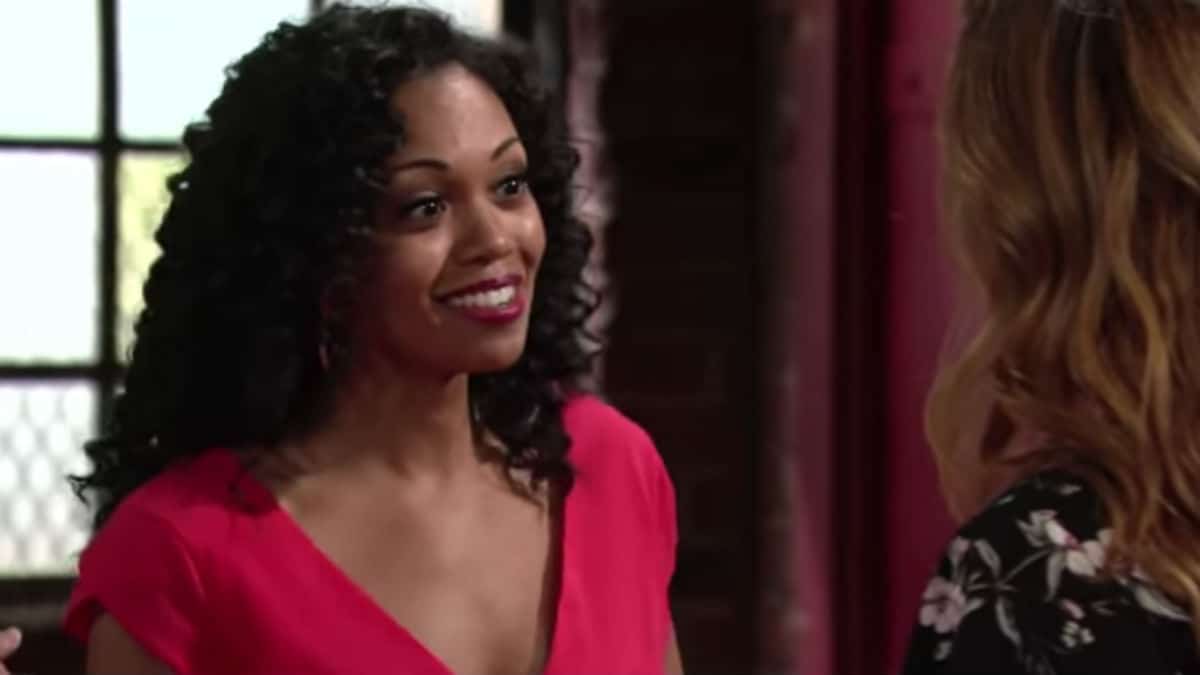 Mishael Morgan on The Young and the Restless.