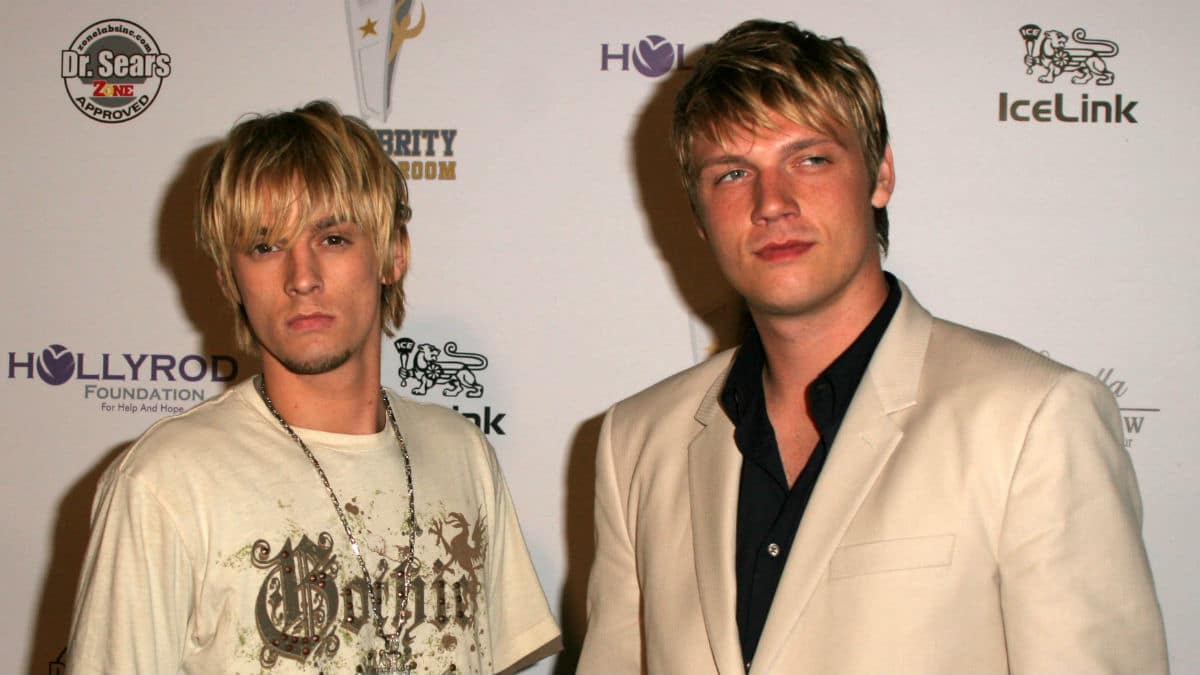 Who are feuding brothers Nick and Aaron Carter?
