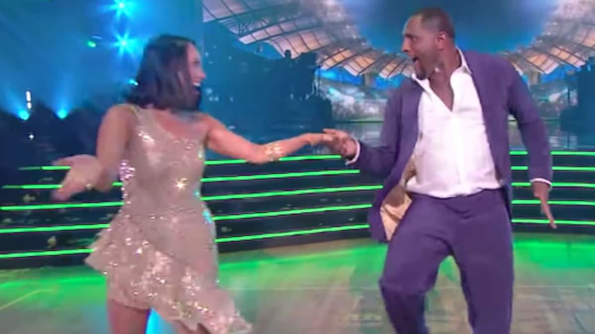 cheryl burke and ray lewis on dancing with the stars season 28