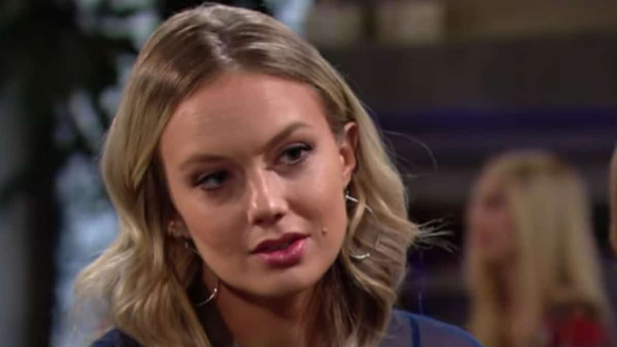 Melissa Ordway as Abby on The Young and the Restless.