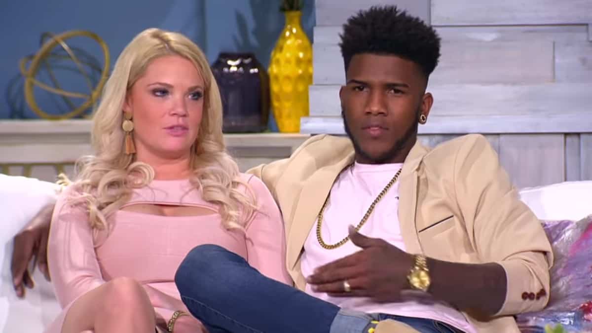 Ashley Martson and Jay Smith at the 90 Day Fiance Tell All