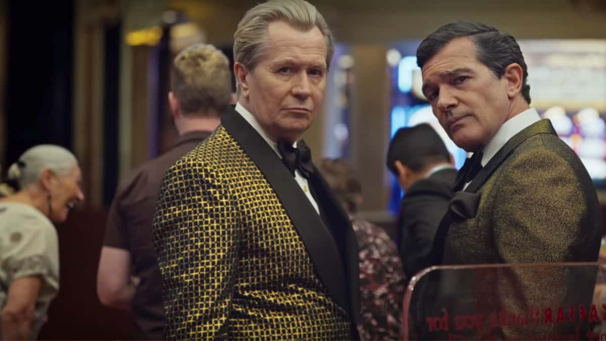 Gary Oldman and Antonio Banderas from The Laundromat