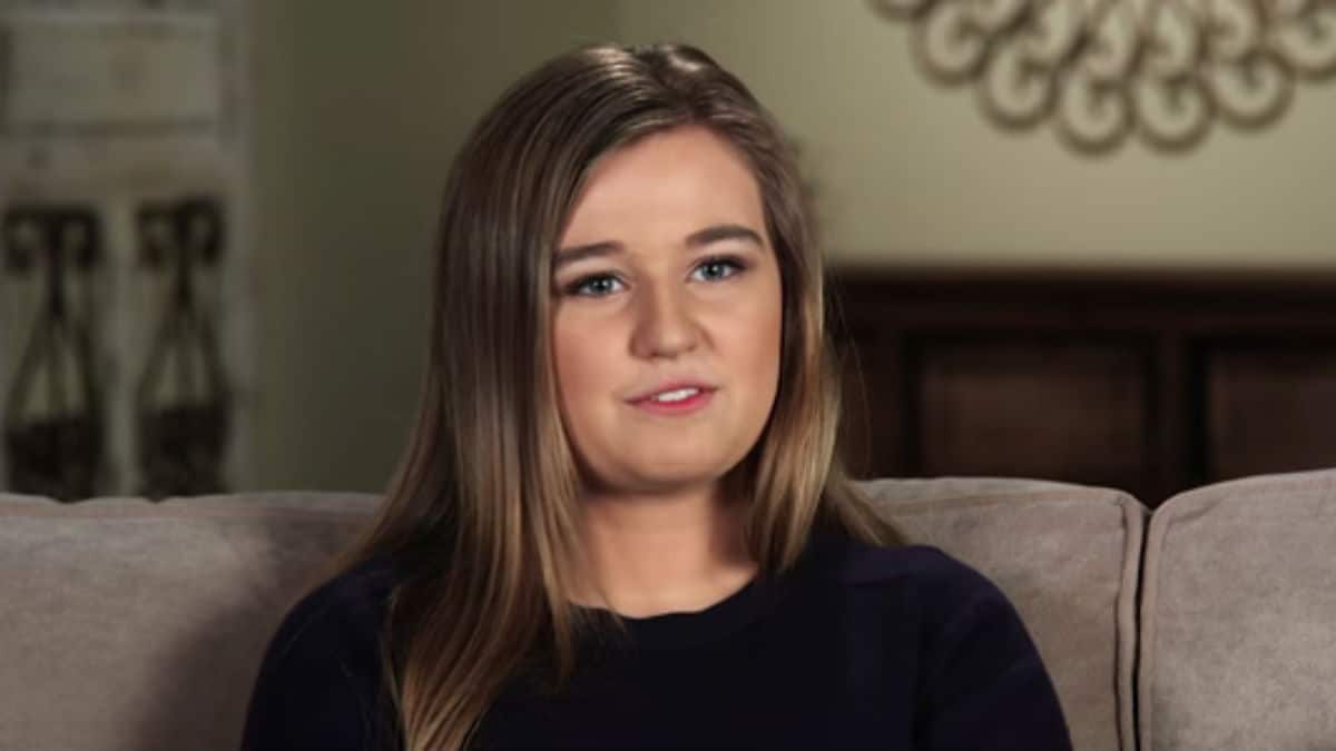 Kendra Caldwell during a Counting On confessional.