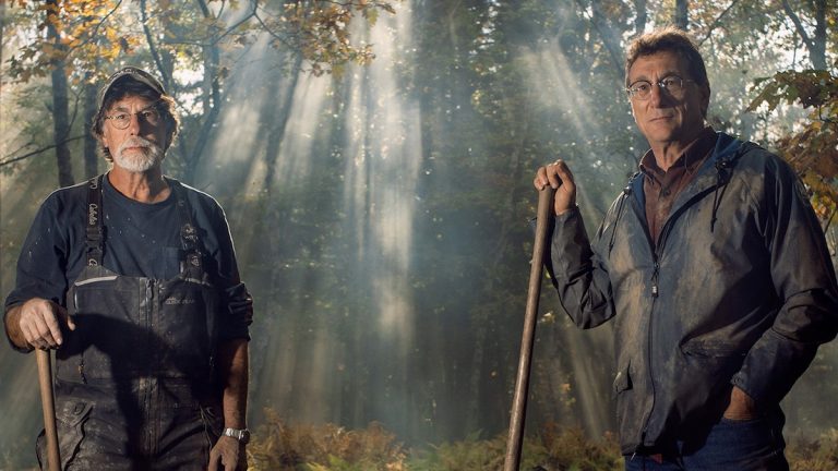Rick and Marty Lagina in our exclusive The Curse of Oak Island Season 7 photo