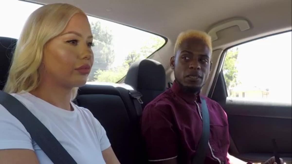 Janet and Blake on the way to pick up Jasmine on 90 Day Fiance