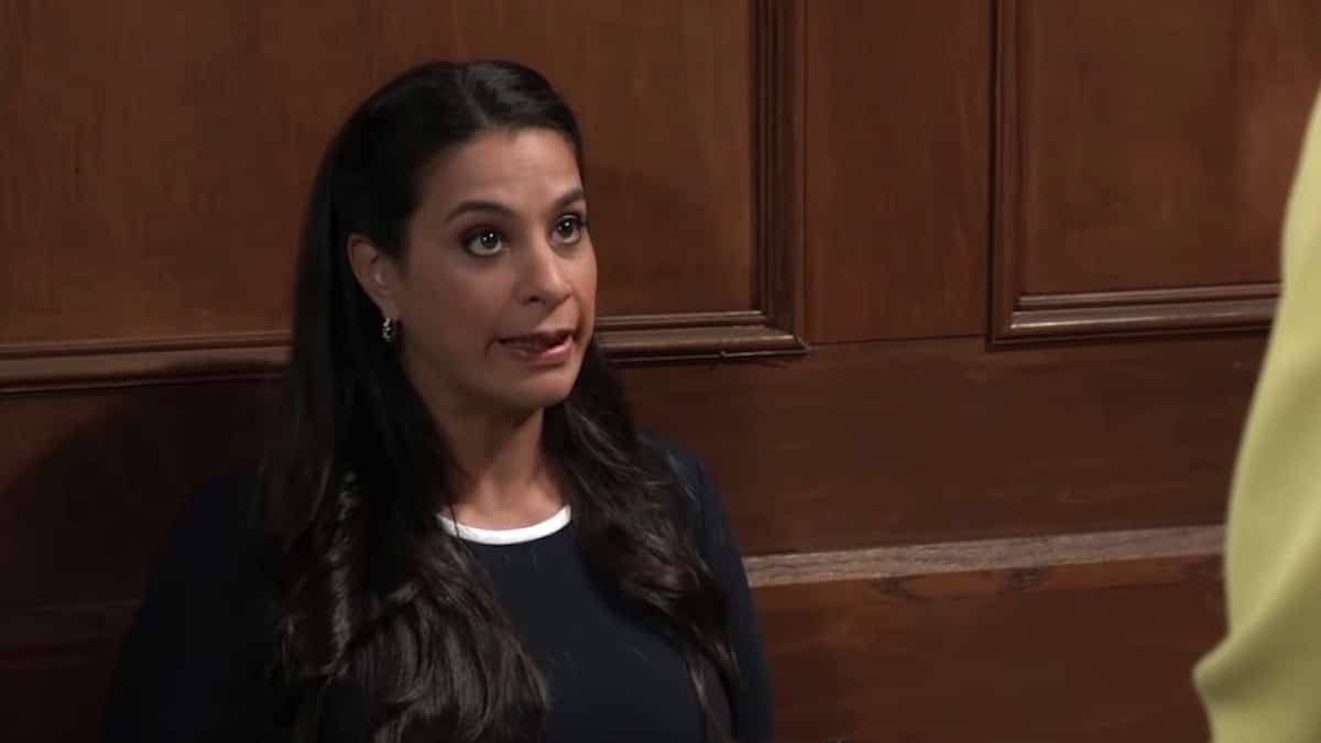 Maysoon Zayid as lawyer Zahra Amir on General Hospital