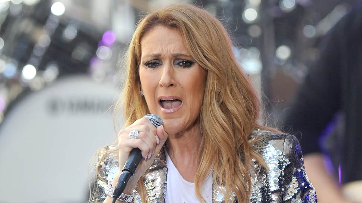 singer celine dion performs on NBC Today Show in New York City