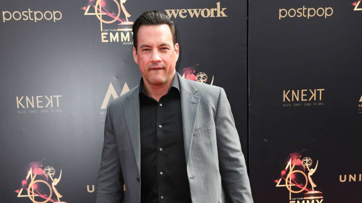 Tyler Christopher at the 2019 Daytime Emmys.
