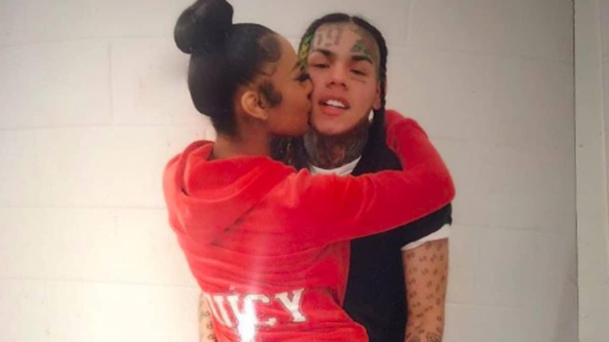 Tekashi 6ix9ine and girlfriend, Jade