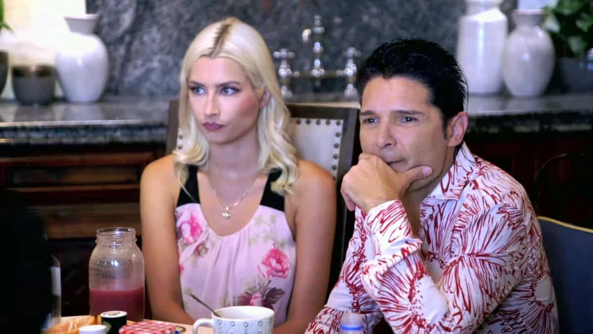 Corey Feldman with Courtney on Marriage Boot Camp Family Edition