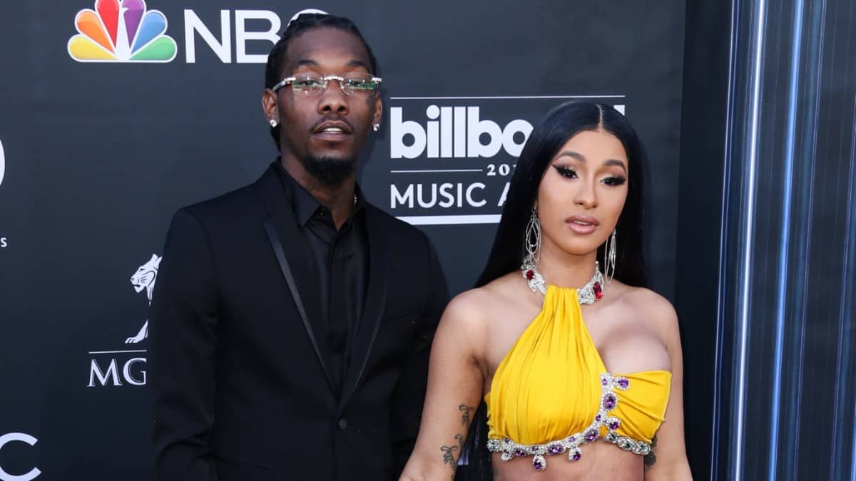 Offset and Cardi B arrive at the 2019 Billboard Music Awards