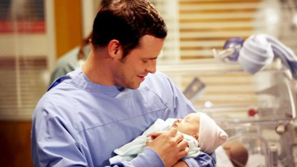 Alex Karev baby