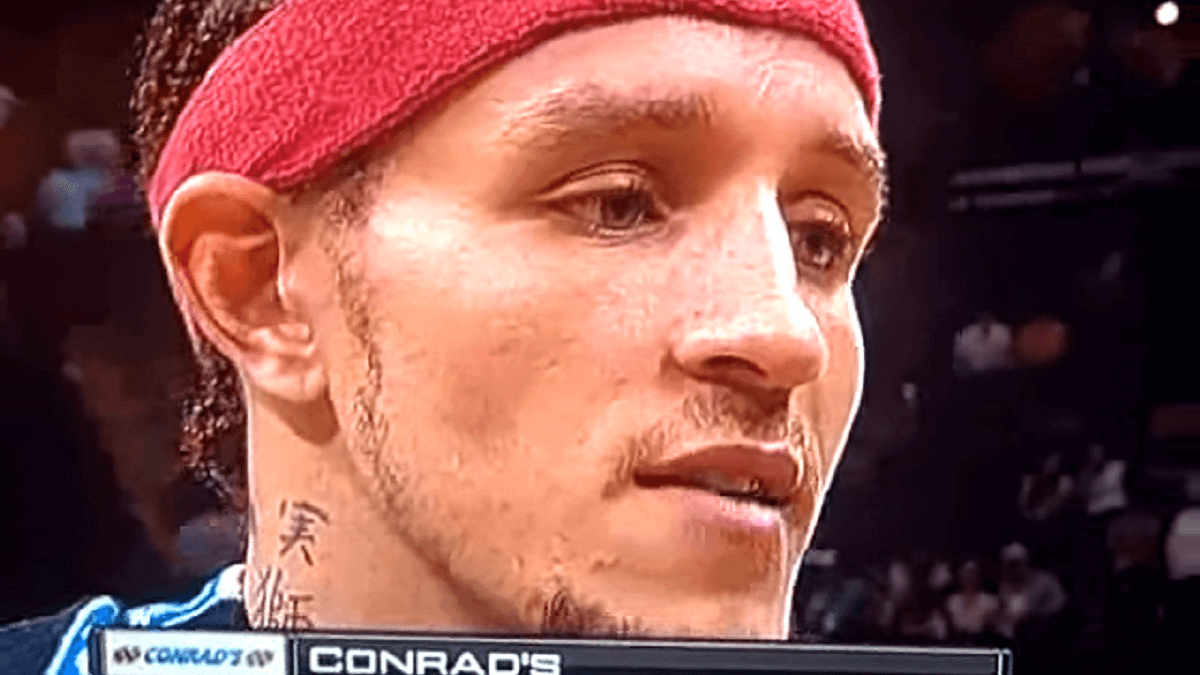 NBA player Delonte West