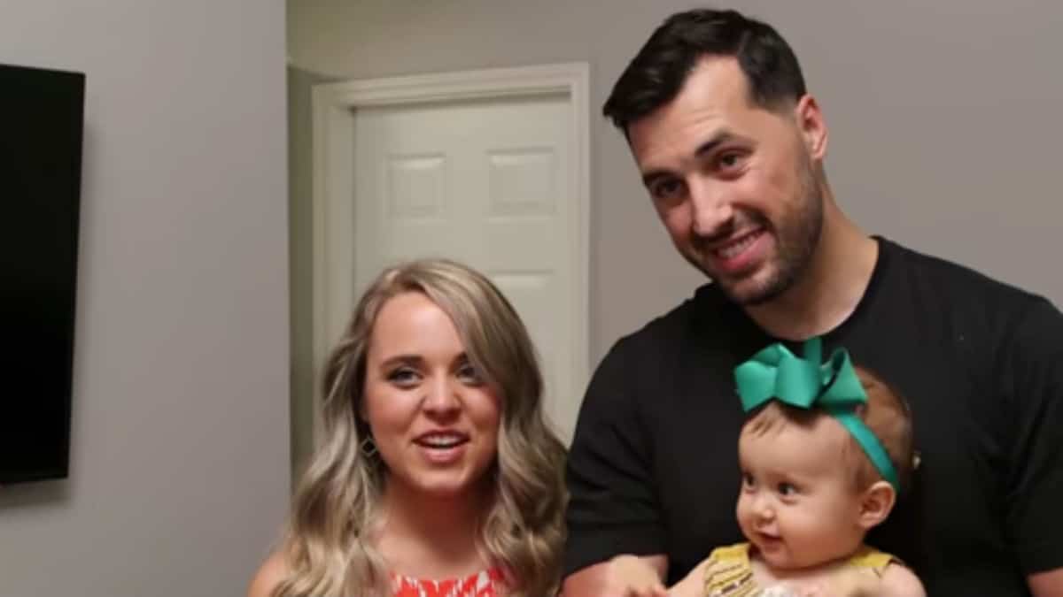 Jinger Duggar and her husband, Jeremy Vuolo and their daughter.