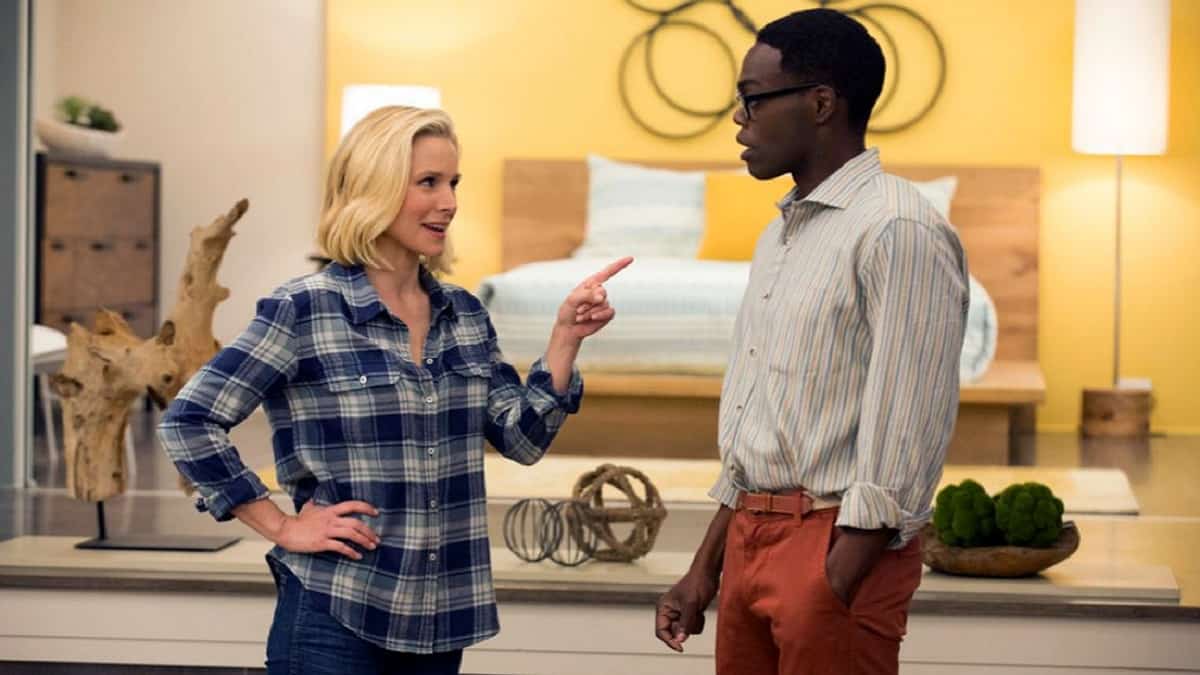 Kristen Bell and William Jackson Harper on The Good Place